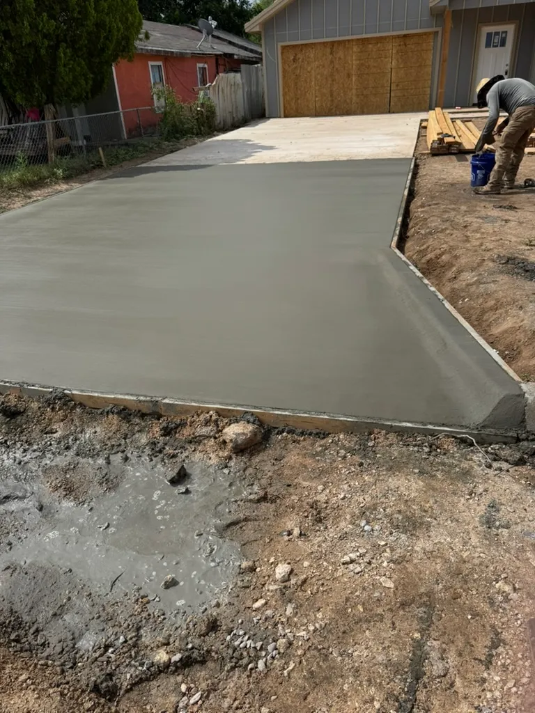 a new driveway